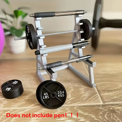 Barbell Pen Holder – Lift Your Desk Game!