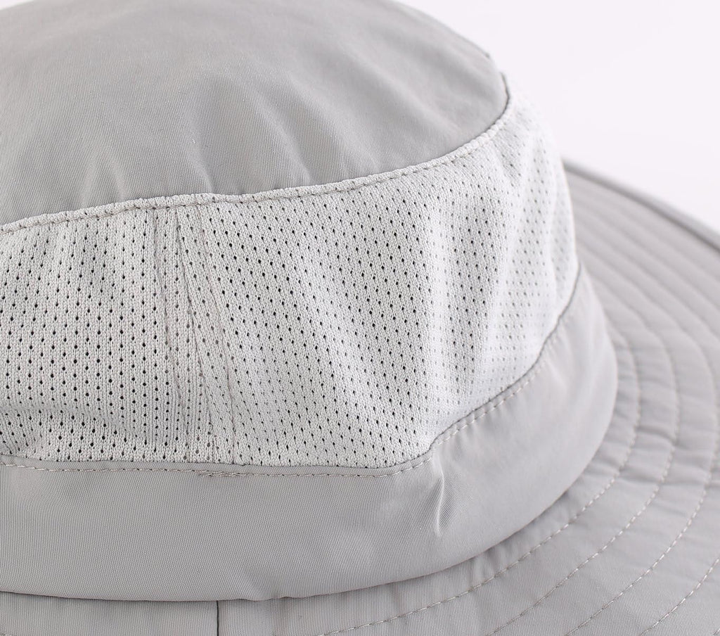 Outdoor UPF50+ Mesh Sun Hat Wide Brim Fishing Hat with Neck Flap
